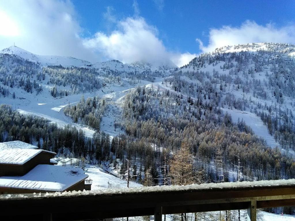 2 Pieces Avec Terrasse Et Vue Sur Les Pistes Apartment Isola 2000 Exterior foto